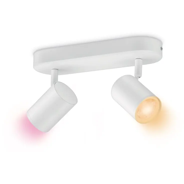 Wiz Imageo spotlampe, farveskift + hvid, hvid | Nu tilgængelig