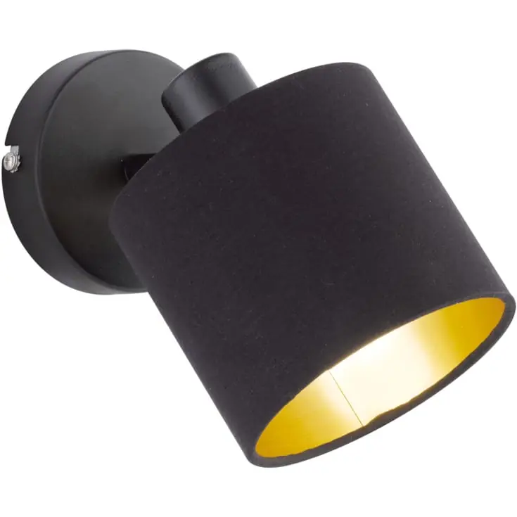 Direkte fra producenten - Trio Lighting Tommy vægspot, sort