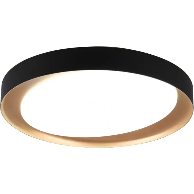 Bestil online - Trio Lighting Zeta plafond, sort