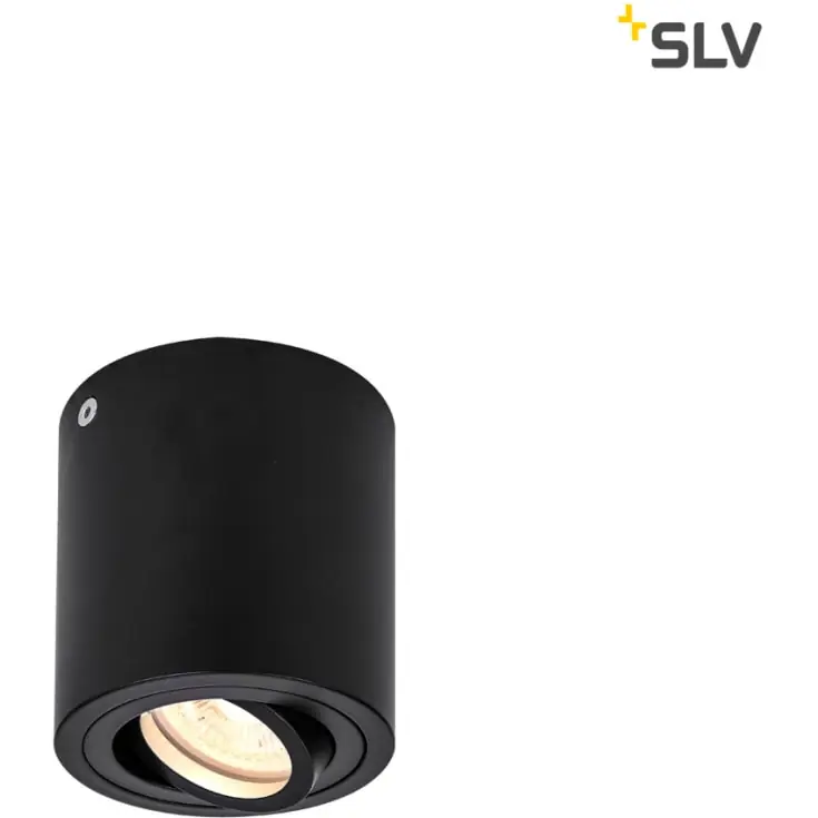 Nedsat pris - SLV Triledo CL GU10 påbygningsspot 10W, sort