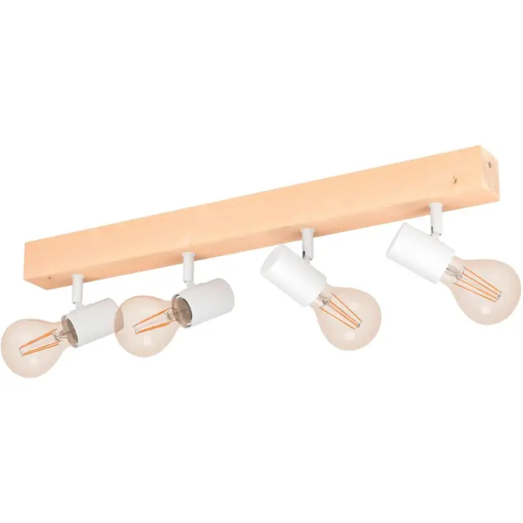 Begrænset lager | Eglo Townshend 3 spotlampe, 4 pærer, hvid