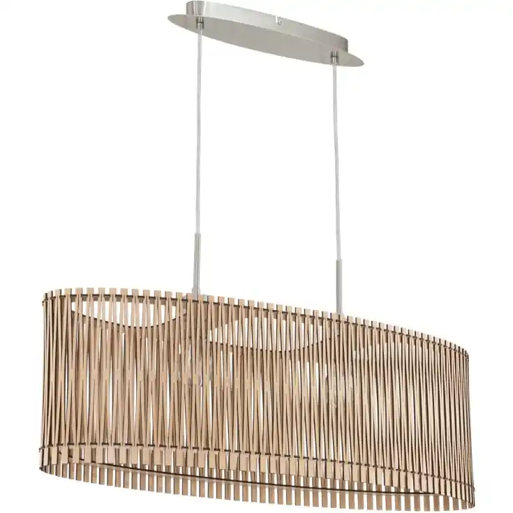 Bestil nu - Eglo Sendero langbordspendel, ahorn