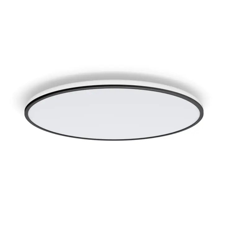 Stærkt tilbud - Philips myLiving Ozziet plafond, 2700K, sort, Ø52,5 cm