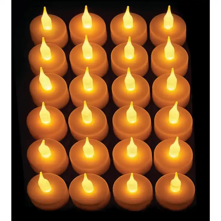Ny vare | Veli Line LED fyrfadslys, batteri, 24 stk