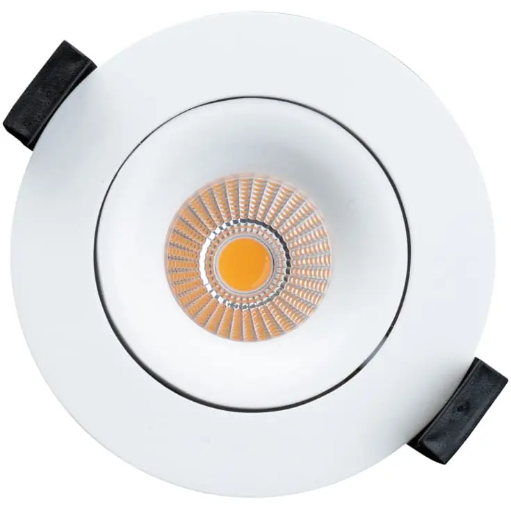 Begrænset lager - The Light Group OnePro indbygningsspot, 4000K, hvid