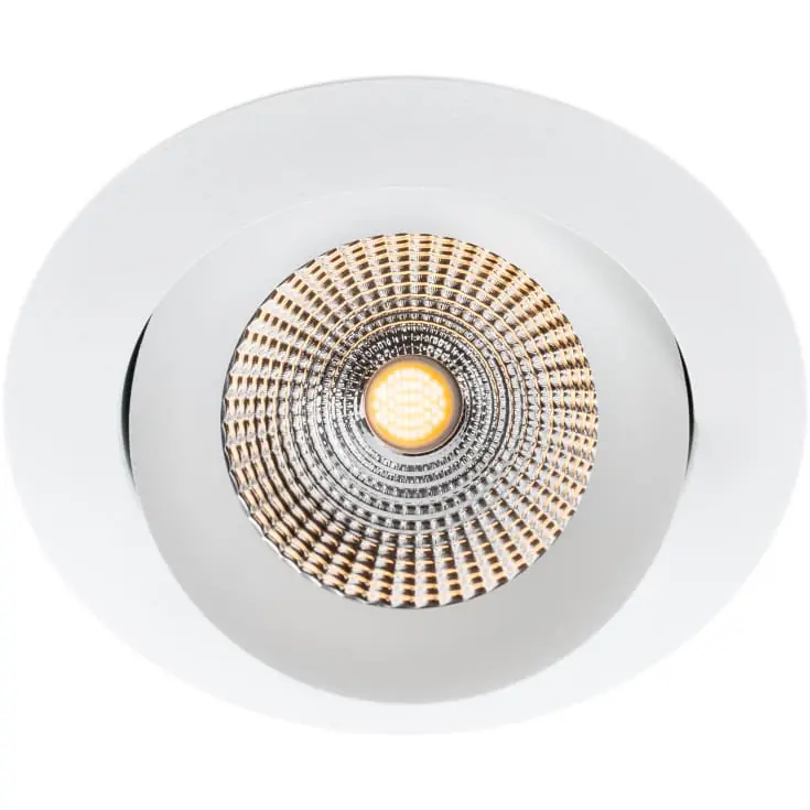 The Light Group One 360° indbygningsspot, 4000K, hvid | Bestseller