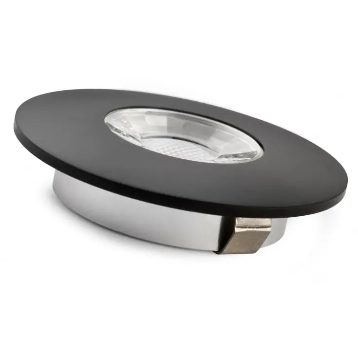 Lumenlight Maestro møbelspot, 3W, sort | Udsalg