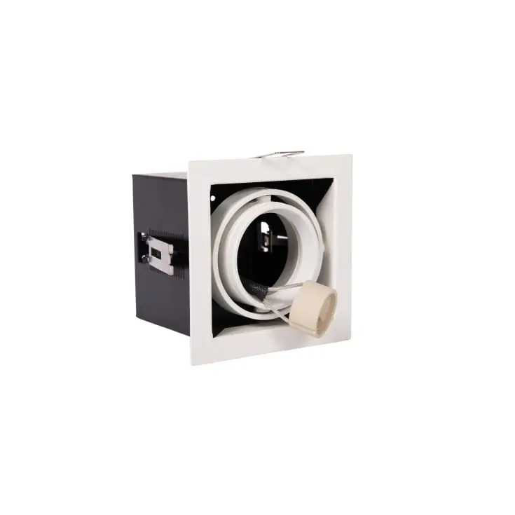 Lumenlight Tano Kvadro indbygningsspot, hvid | Spar nu