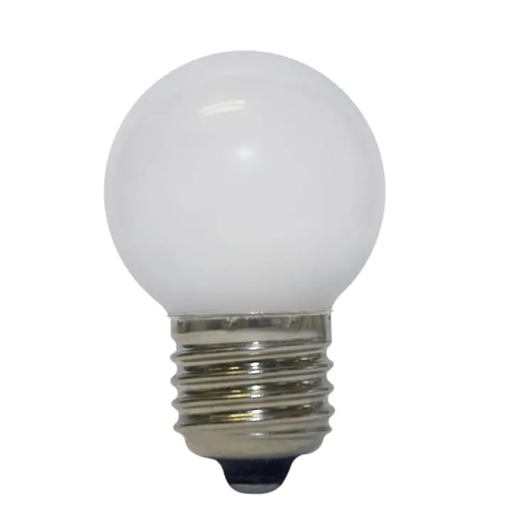 Dagens tilbud - MK Deco Golf Ball E27 standardpære, 5300K, 0,7W, mat glas