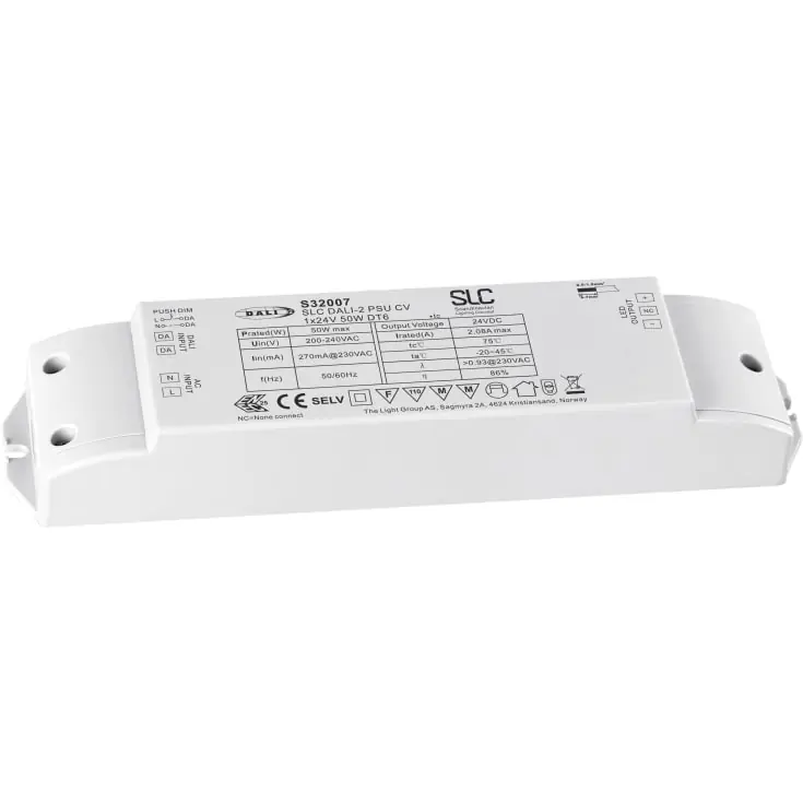 The Light Group LED driver, 24V, 50W | Nem betaling