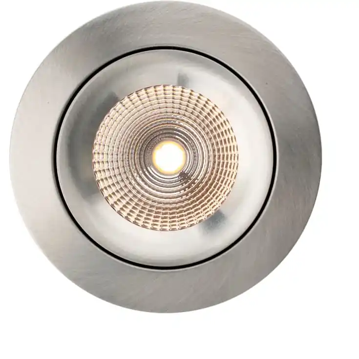Superpris - The Light Group One 360° indbygningsspot, 1800-3000K, aluminium
