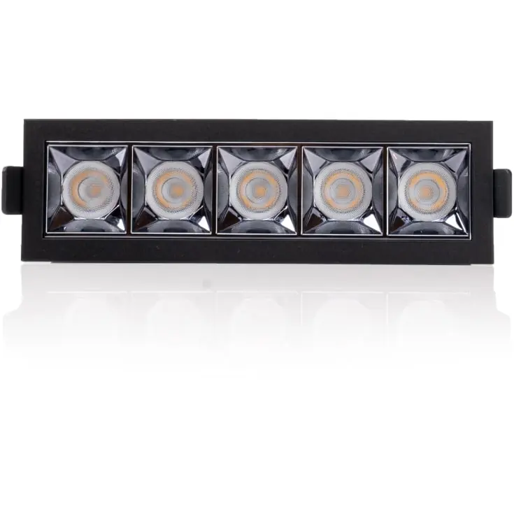 Bestil i dag | The Light Group Pixel indbygningsspot, 2700K, sort