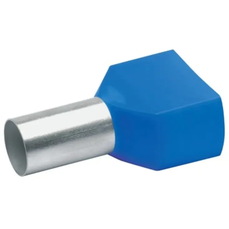 100 stk Klauke isoleret dobbelt terminalrør, kobber, 2 x 16,0 mm², 30 mm - Kan købes nu