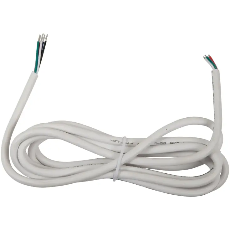 Toppris - Ansell Lighting udendørs 5-leder DC kabel til LED strip, 2 meter