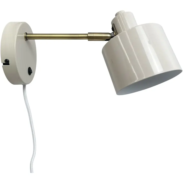 Tilbudspris | Dyberg Larsen Ocean væglampe, beige