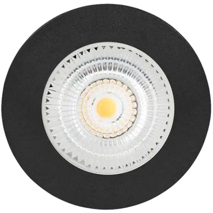 Hilux D1 indbygningsspot, 2,8W, 2700K, sort | Kundernes favorit