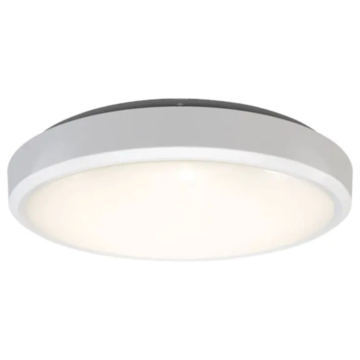 4lite Surface Circular væg- & loftlampe med sensor, hvid | Sikker handel