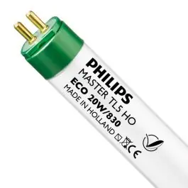 Anbefalet valg | Philips MASTER TL5 ECO HO 20W - 830 varm hvid 55cm