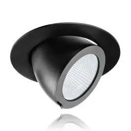 Anbefalet valg - Noxion LED Spot Forza Sort 35W 3000lm 36D - 930 Varm Hvid 170mm - Bedste Farvegengivelse