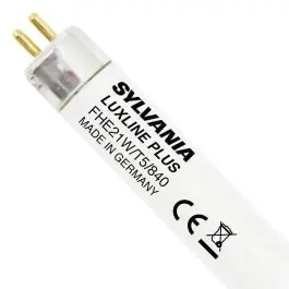 Sikker betaling - Sylvania Luxline Plus T5 21W - 840 kold hvid 85cm