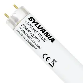 Premium - Sylvania Luxline Plus T8 36W - 827 ekstra varm hvid 120cm