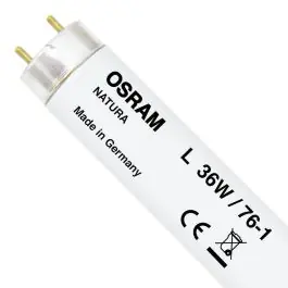 Anbefalet valg - Osram T8 Lumilux 36W - 760 dagslys 97cm