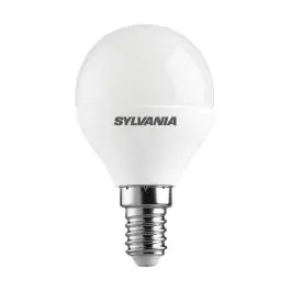 Sikker handel | Sylvania ToLEDo E14 Kugle matt 6.5W 470lm - 827 ekstra varm hvid erstatter 60W