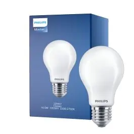 Anbefalet valg - Philips Classic LED Pære E27 Pære matt 10.5W 1055lm - 922-927 Dim to Warm bedste farvegengivelse - dæmpbar - erstatter 75W