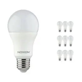 Bedst sælgende - Fordelspakke 10x Noxion Lucent Classic LED E27 Pære matt 11W 1055lm - 830 varm hvid erstatter 75W