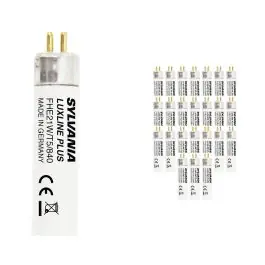 Fordelspakke 25x Sylvania Luxline Plus T5 21W - 840 kold hvid 85cm | Superpris