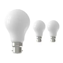 Fordelspakke 3x Calex Smart Tuya Wifi B22 Pære 7W 806lm - 822-840 Justerbar Hvid dæmpbar - erstatter 60W | Toppris