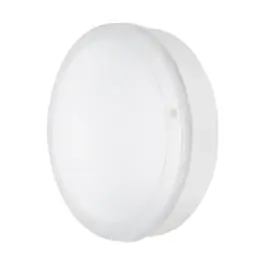 Topprodukt - Ledvance LED skotlampe 300 Hvid 15W 1400lm - 830 varm hvid 300mm - IP65 - Bevægelses- og lyssensor