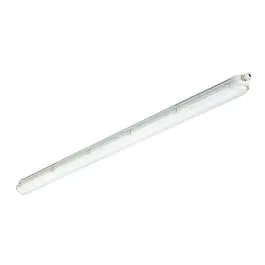 Populær - Philips LED Vandtæt Lysrender CoreLine WT120C G2 25.5W 3400lm - 840 Kold Hvid 150cm - Bevægelses- Og Lyssensor