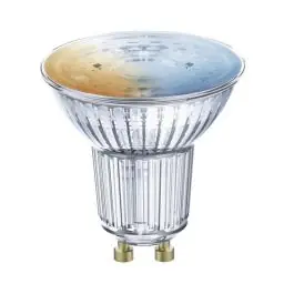 Topprodukt - Ledvance Smart+ BT GU10 Spot 5W 350lm 45D - 827 ekstra varm hvid dæmpbar - erstatter 45W