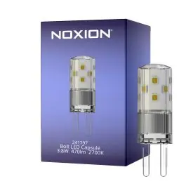 Anbefalet valg | Noxion Bolt LED Capsule G9 3.8W 470lm - 827 ekstra varm hvid erstatter 40W