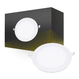 Bright Choice LED Downlight UltraSlim 18W 1450lm 110D - 840 Kold Hvid 220mm - Udsnit 205mm - Populært produkt