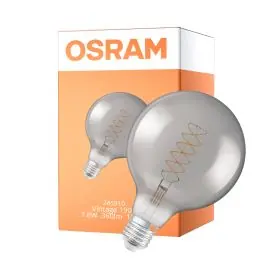 Tidsbegrænset | Osram Vintage 1906 LED E27 Globe Filament Smokey 125mm 7.8W 360lm - 818 Extra Warm White Dimmable