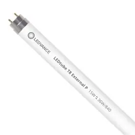 Anbefalet valg | Ledvance LED Lysrør T8 Performance (Ekstern Power) 15W 2400lm - 840 kold hvid 120cm - dæmpbar - erstatter 36W