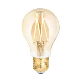 Netop tilføjet - WIZ Smart Wifi E27 Pære filament Rav 6.5W 720lm - 820-845 Justerbar Hvid dæmpbar - erstatter 50W