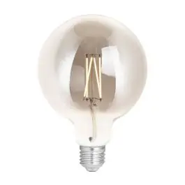 WIZ Smart Wifi E27 Globe filament Smoke 125mm 6.5W 400lm - 820-850 Justerbar Hvid dæmpbar - erstatter 35W | Bestseller