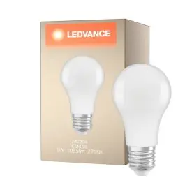 Rabat | Ledvance Classic LED E27 Pære matt 9W 1055lm - 827 ekstra varm hvid erstatter 75W