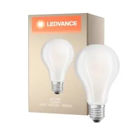 Udsalg | Ledvance Classic LED E27 Pære filament matt 24W 3452lm - 840 kold hvid erstatter 200W
