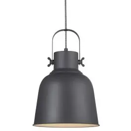 Tidsbegrænset | Nordlux Adrian 25 Pendel Lampe Metal Antracit Egnet til 1x E27