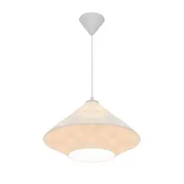 D‘Lite Pendel Lampe Groede Papir Hvid Egnet Til 1x E27 - Skarp pris