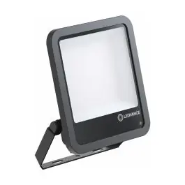 Udsalg - Ledvance LED Projektør Performance Aluminium Sort 100W 15000lm 100D - 840 Kold Hvid IP66 - Lyssensor - Symmetrisk