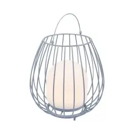 Bestil i dag - Nordlux Bordlampe Jim To-Go Portable Batteri Metal Grå 3W 300lm - 827 Ekstra Varm Hvid 3-Trin Dæmpbar