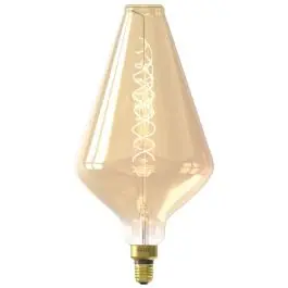 Bestil nu - Calex XXL Vienna Guld LED E27 Filament 4W 320lm- 822 Ekstra Varm Hvid Dæmpbar