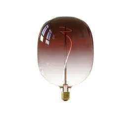 På lager - Calex Avesta Marron LED E27 Filament 5W 130lm - 818 Ekstra Varm Hvid Dæmpbar