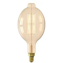 Calex XXL Colosseum Høje lumen Guld LED E27 Filament 10.5W 1100lm- 821 Ekstra Varm Hvid Dæmpbar | Sikker betaling