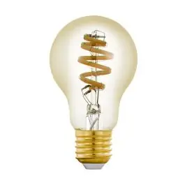Eglo Connect.Z Smart LED Pære E27 Filament Rav 4.9W 360lm - 827-865 Justerbar Hvid Dæmpbar - Erstatter 25W - Kundernes favorit